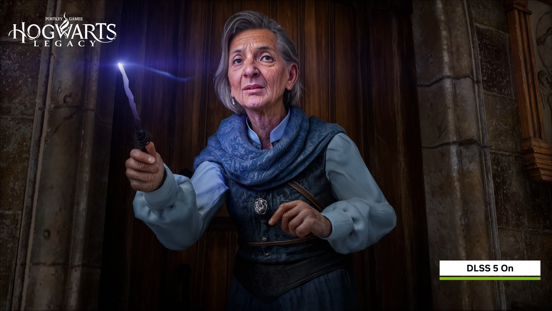 hogwarts legacy dlss5 on hogwarts legacy dlss5 on