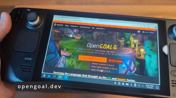 OpenGOAL Download Page