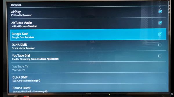 AirReceiver Interface