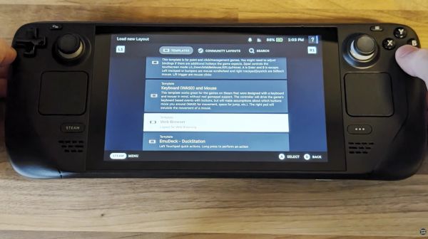 Controller Layout Settings
