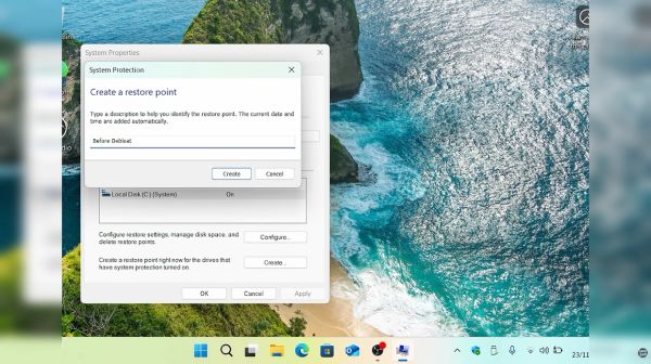 Create Restore Point
